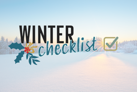 Winter Check List
